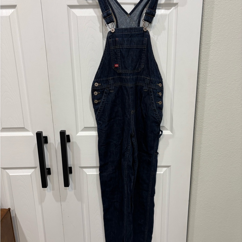 Dickies Dark Blue Denim Jumpsuit